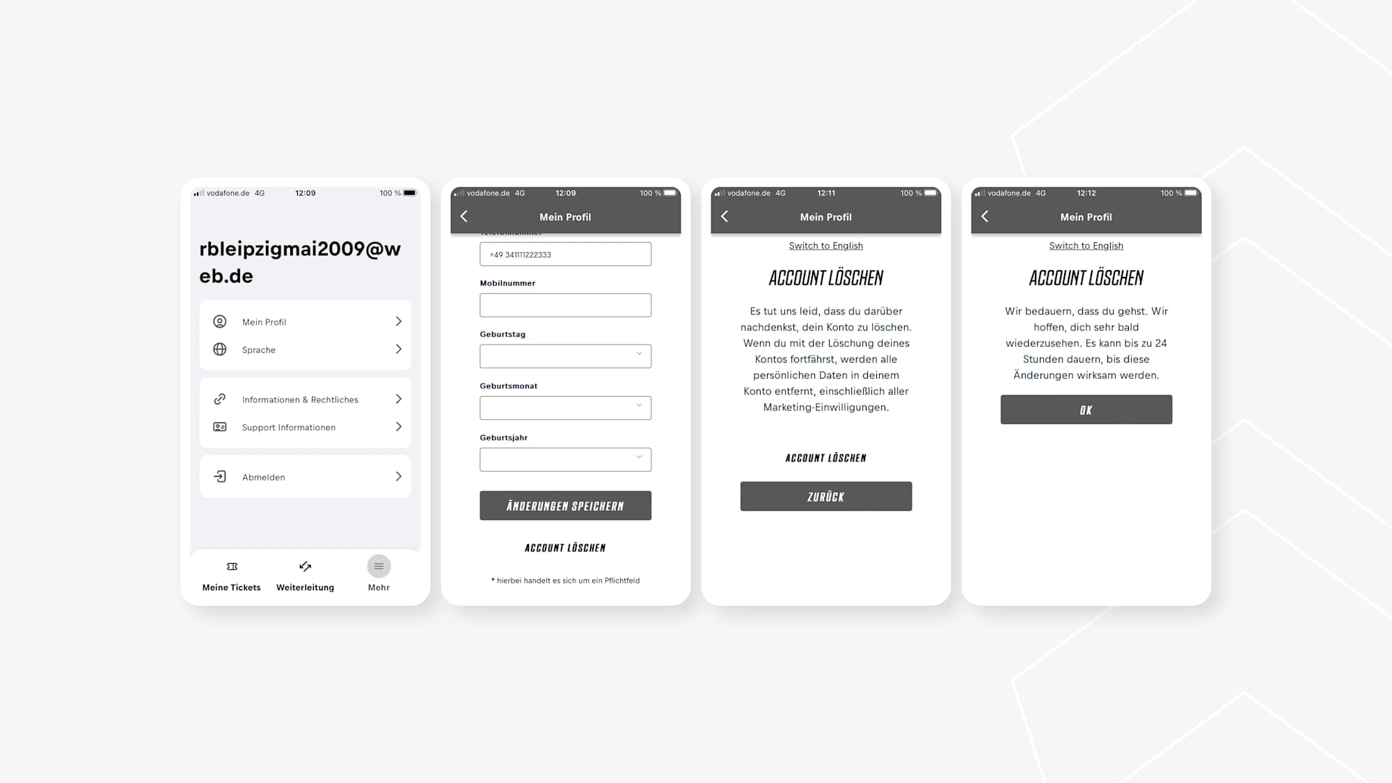 Ticketing Rba RBA Ticket App: Digitales Ticket für Gästefans | RB Leipzig